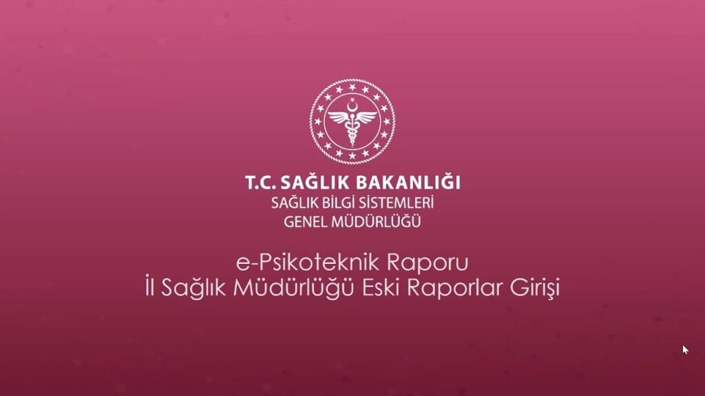 e-Rapor Sistemi